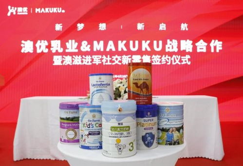 澳优乳业与MAKUKU麦酷酷达成战略合作,助推Oz Farm澳滋发力社交新零售